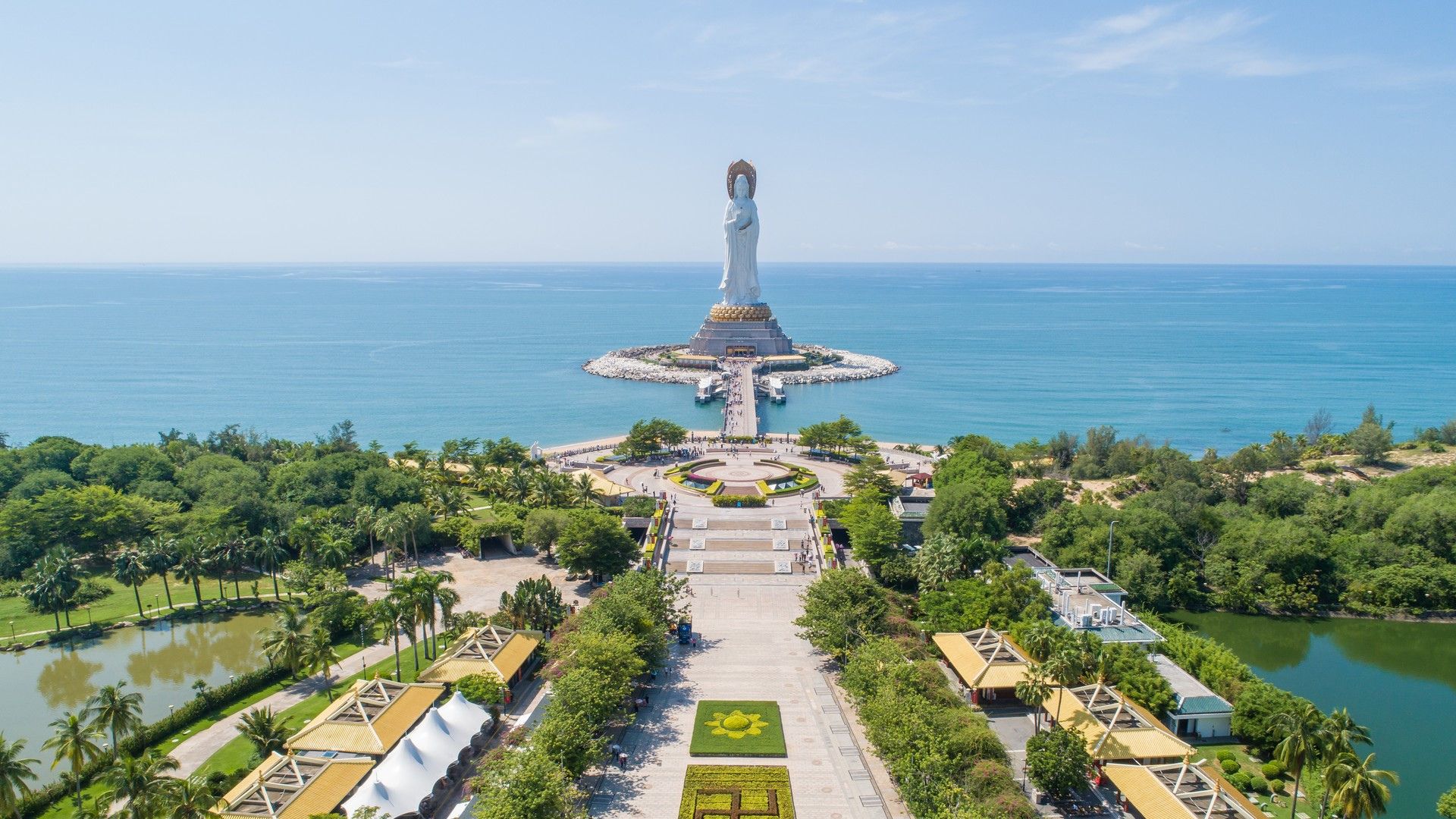 Guanyin Statue in Nanshan, Hainan